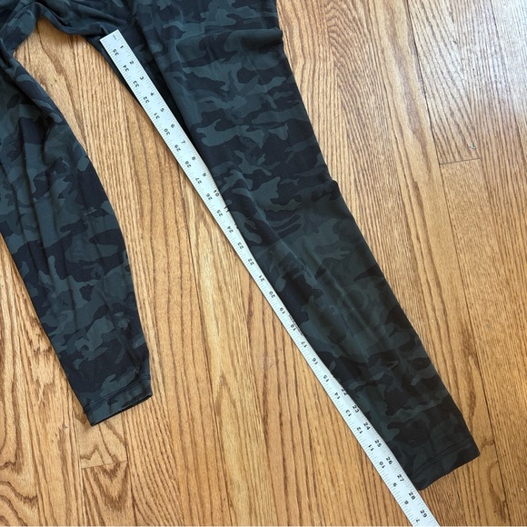 Lululemon Align Pant *Full Length 28" Incognito Camo Multi Gator Green Size 8 - Picture 7 of 9